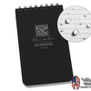 Rite In The Rain - [ Universal ] 3x5 Top Spiral with Polydura Cover Notebook [ Black ]