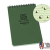 Rite In The Rain - [ Universal ] 4x6 Top Spiral with Polydura Cover Notebook [ Green ]