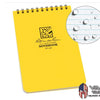 Rite In The Rain - [ Universal ] 4x6 Top Spiral with Polydura Cover Notebook [ Yellow ]