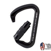 Fusion - Essence Auto Lock Aluminum Carabiner [ Black ]